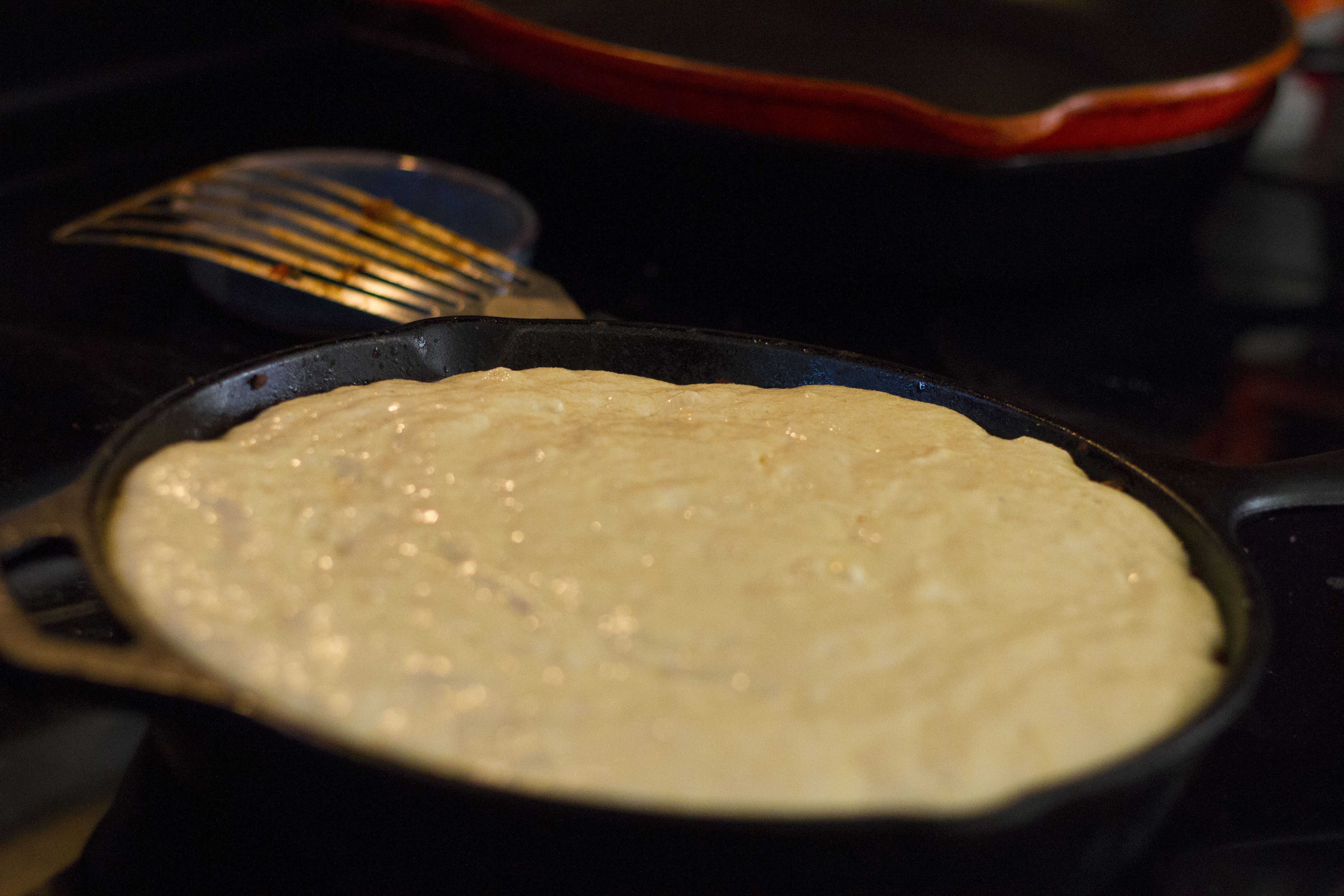 Cornbread batter